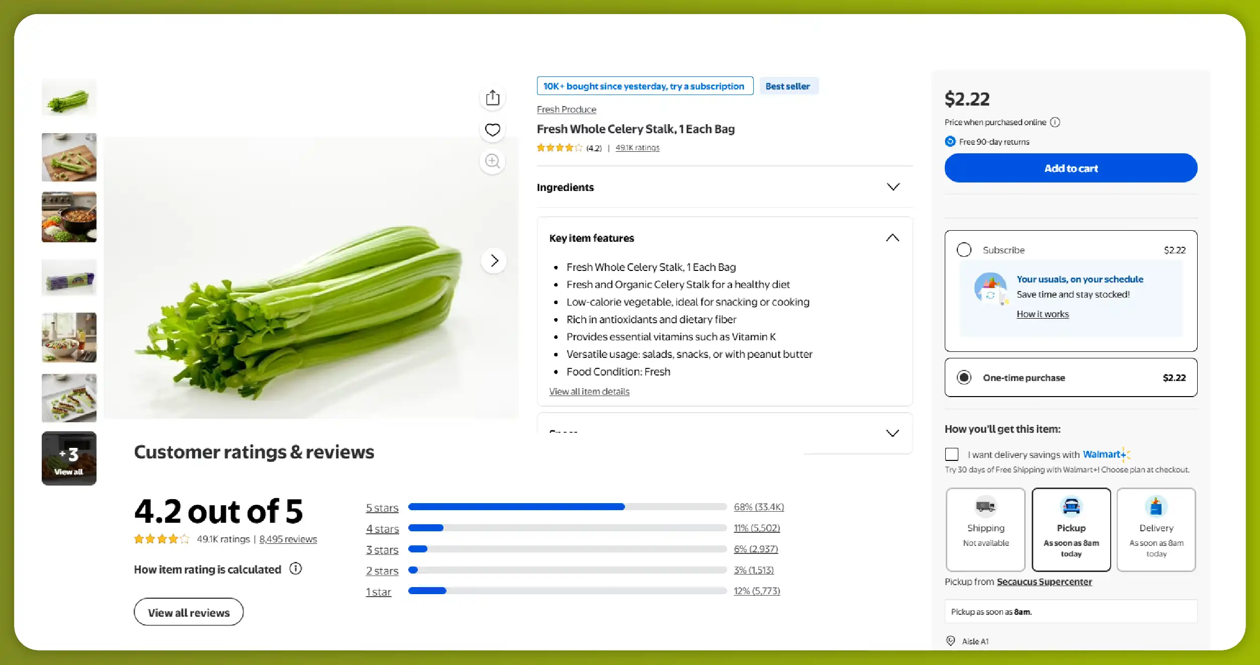 Why Grocery Review & Rating Data Matters?